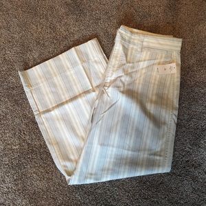 High waisted flare crop pants from Gap